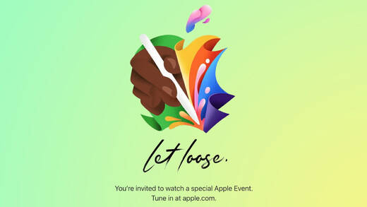 Mit diesem Logo wirbt Apple für "Let Loose".